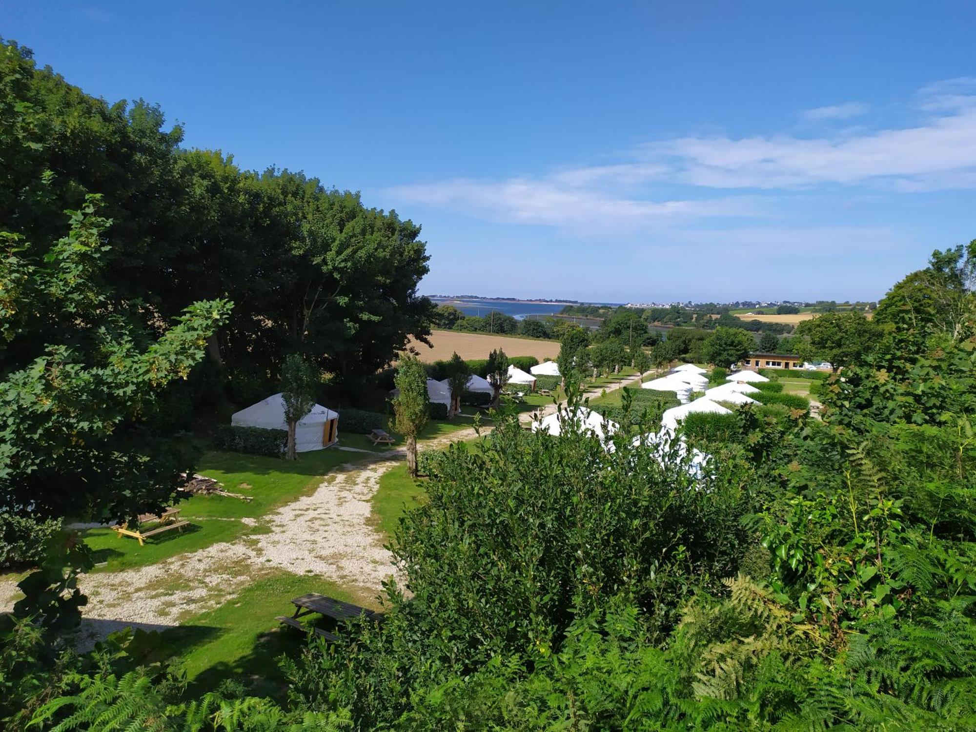 Camping Kerlaudy Mer Et Yourtes Plouénan Exterior photo