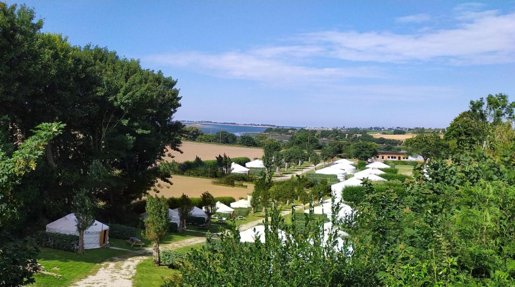 Camping Kerlaudy Mer Et Yourtes Plouénan Exterior photo
