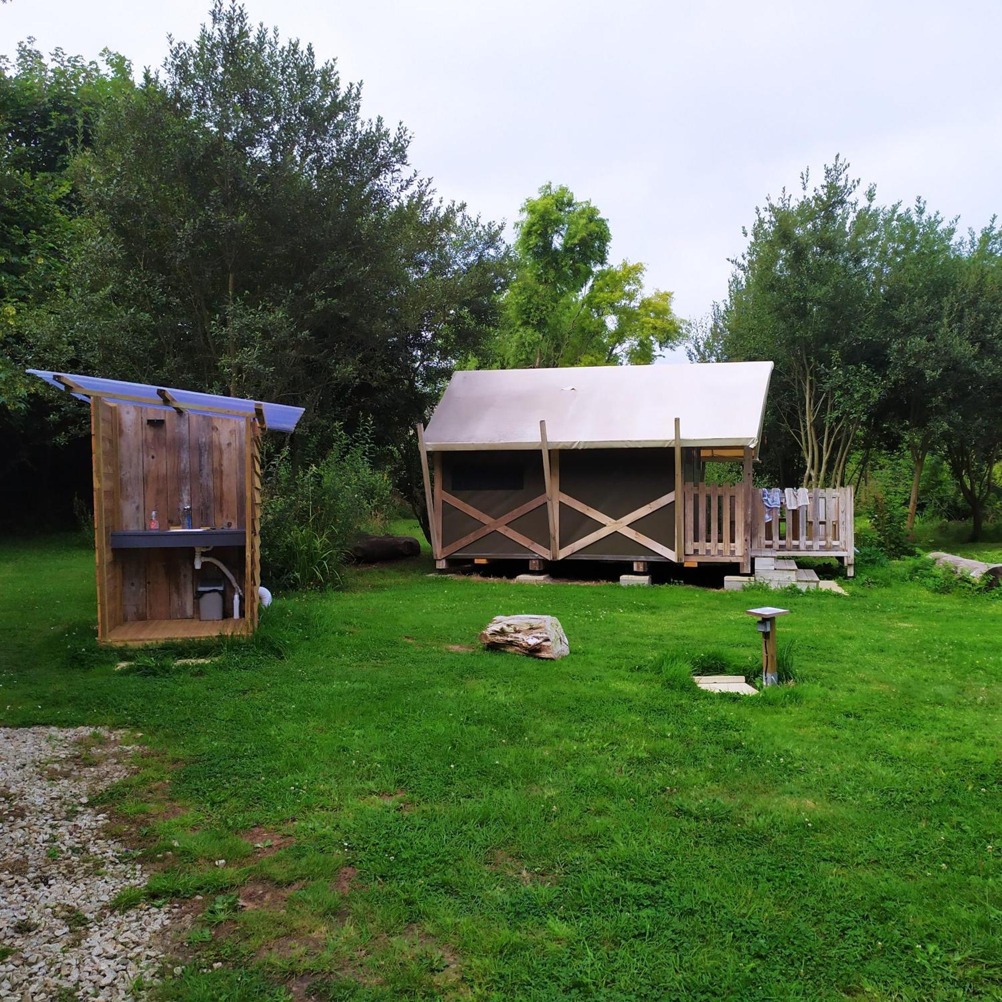 Camping Kerlaudy Mer Et Yourtes Plouénan Exterior photo