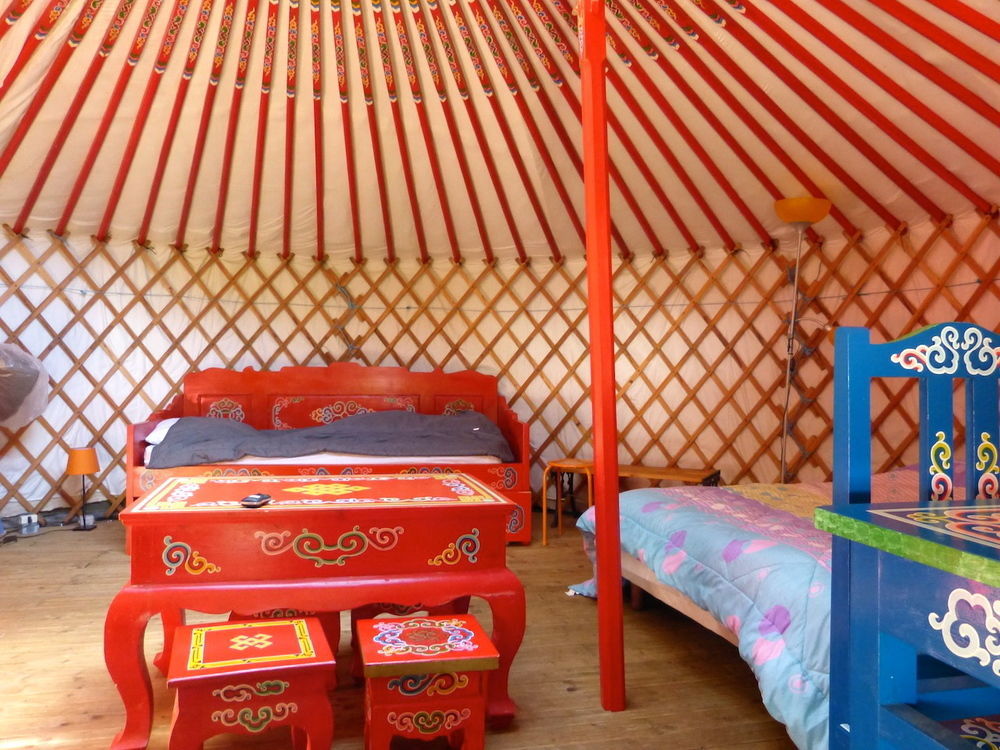 Camping Kerlaudy Mer Et Yourtes Plouénan Exterior photo