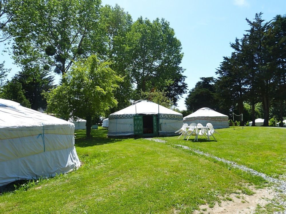 Camping Kerlaudy Mer Et Yourtes Plouénan Exterior photo