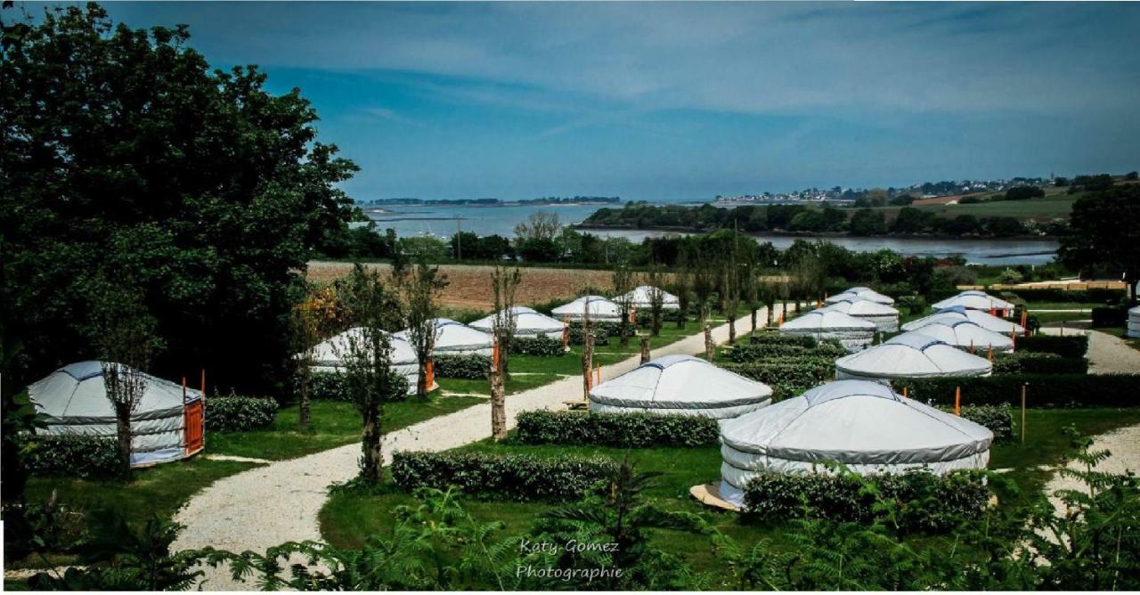 Camping Kerlaudy Mer Et Yourtes Plouénan Exterior photo